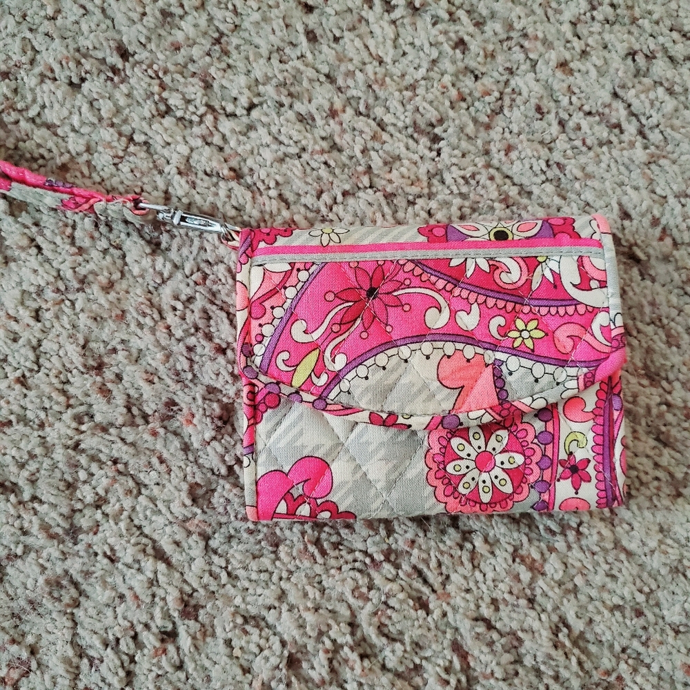Vera Bradley wristlet wallet